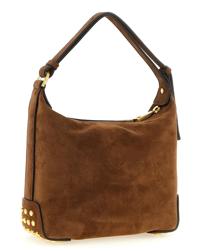 TOD'S Gommini Mini Shoulder Bag — Caramel Caramel