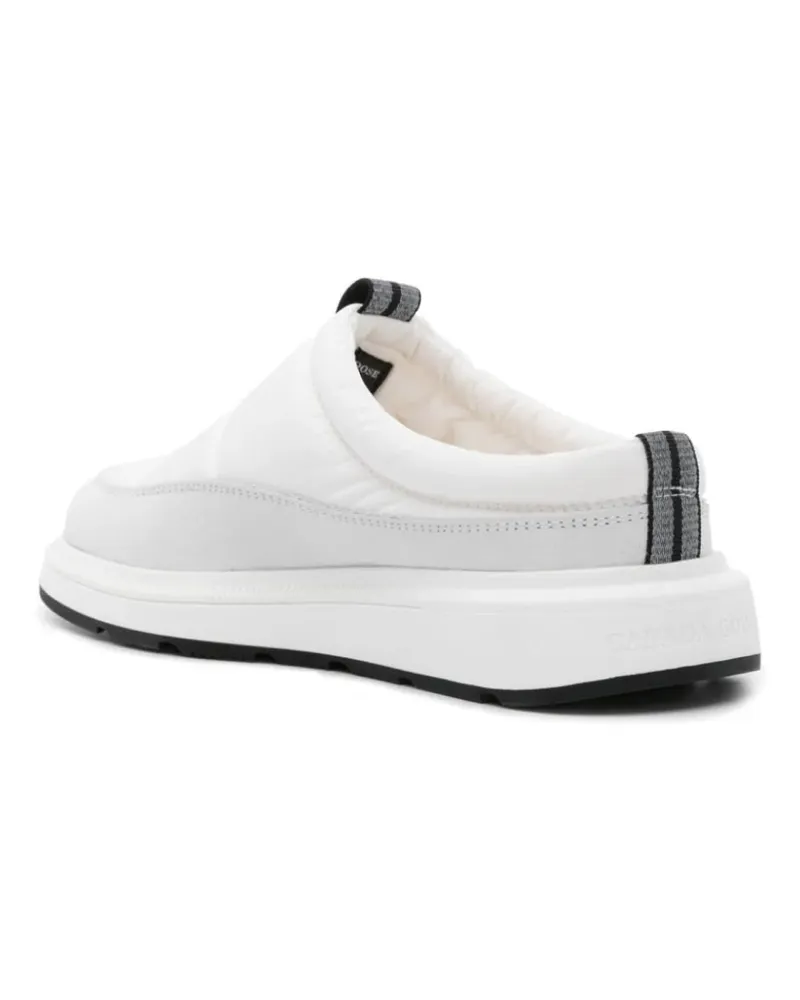 Canada Goose Women's Cypress Puffer Mules White Shoes > Sandals White