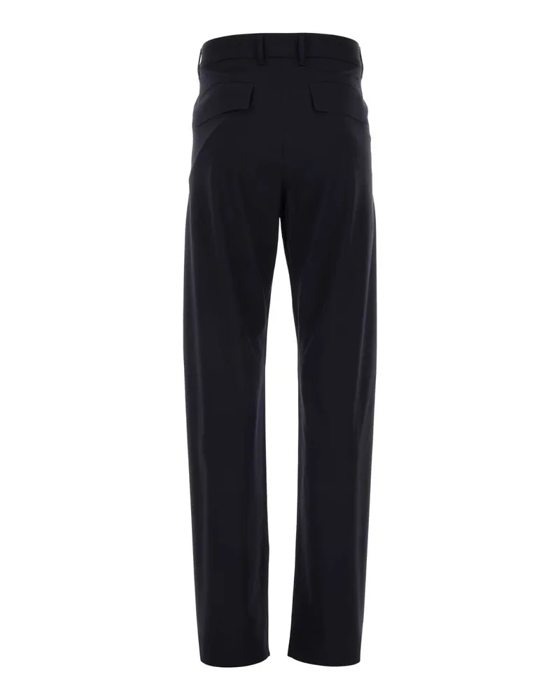 Givenchy Men's Navy Blue Stretch Wool Blend Pant Darknavy Exterior: Nylon Elastane Pantaloni Navy