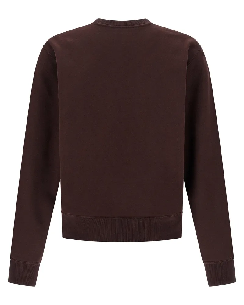 Saint Laurent Cassandre Sweatshirt — Brown Brown