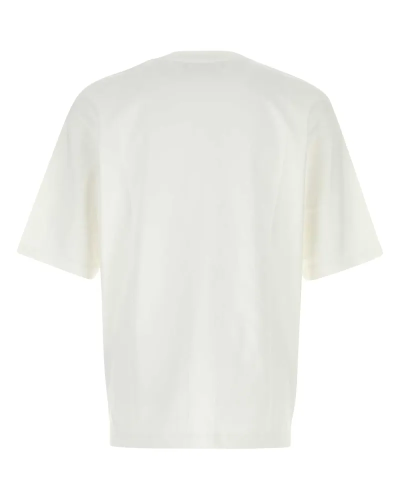 Dsquared2 Men's White Cotton Oversize T-Shirt Exterior Exterior: T-shirts And Polos White
