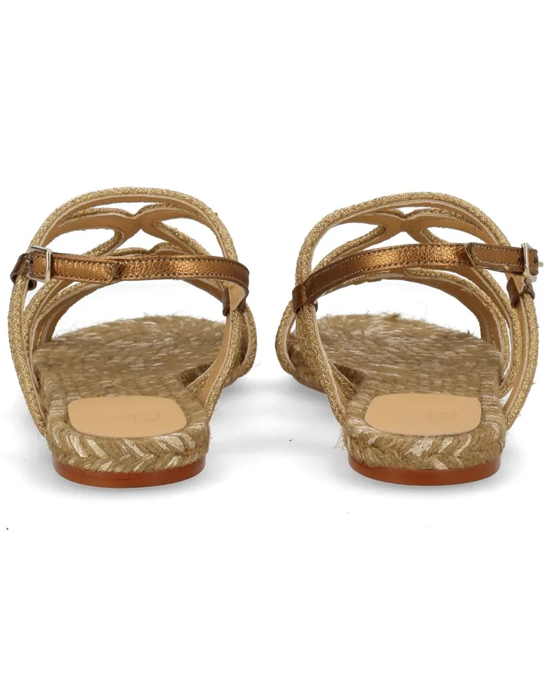 Castañer Pitra Sandal — Gold 