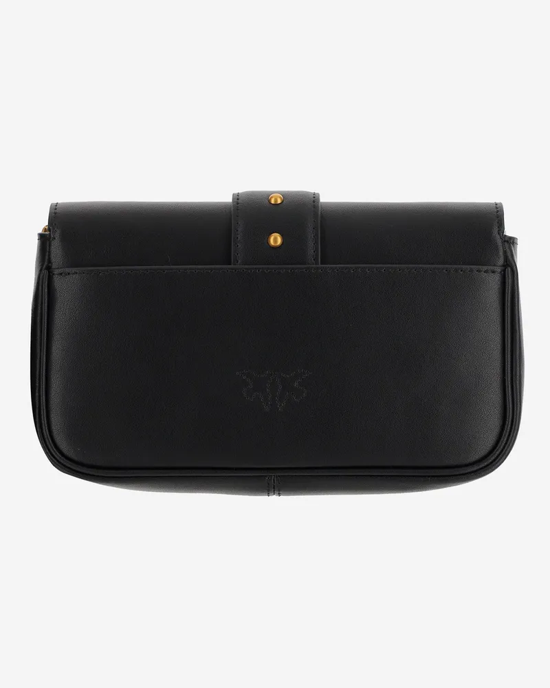 Pinko Love Shoulder Bag — Black Black