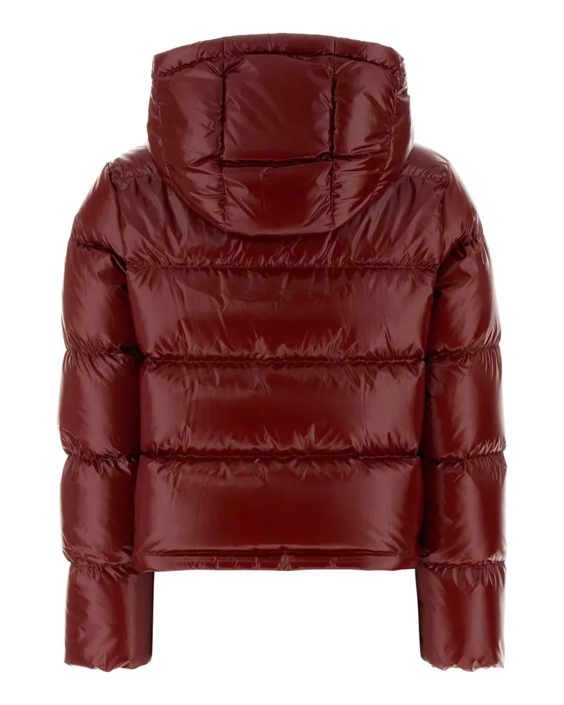 Moncler Women's Red Nylon Niveole Down Jacket 472 Giubbini Red