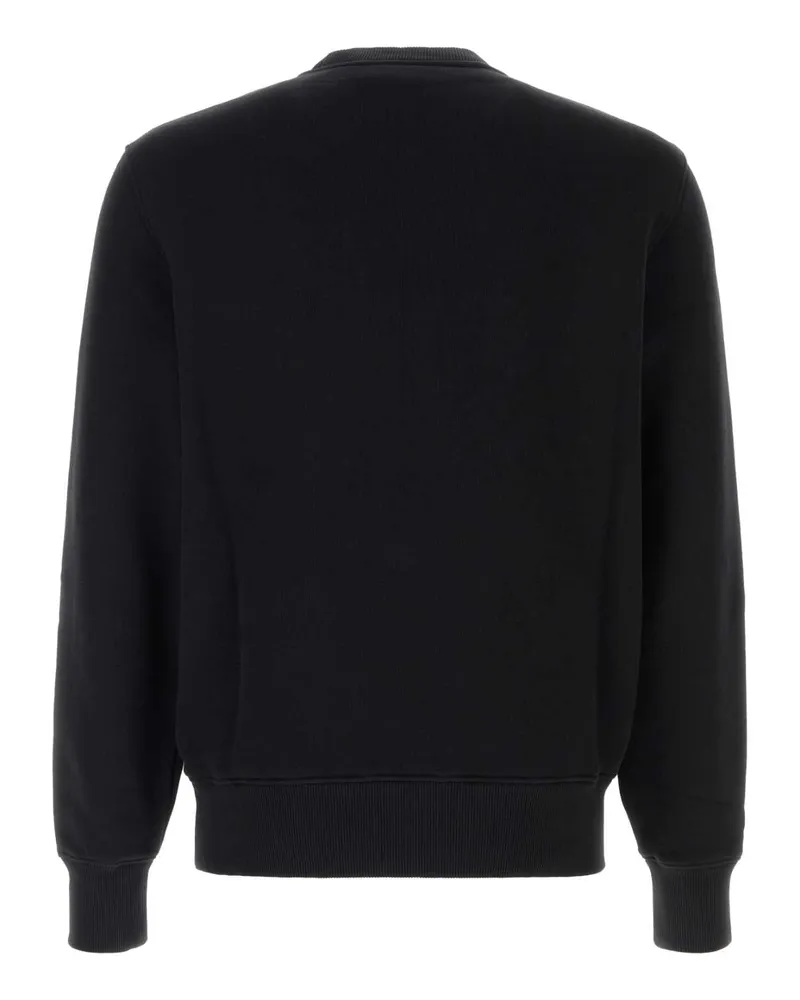 AUTRY Men's Black Cotton Sweatshirt Jerseyblack Exterior: Felpe Sweater Black