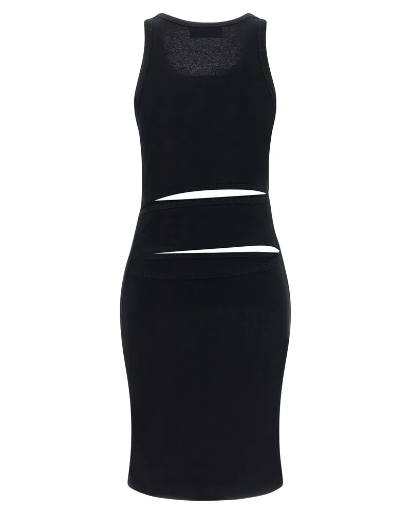 COPERNI Women's Black Organic Cotton Short Dress Black