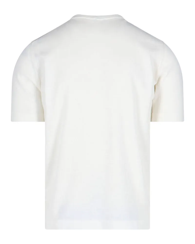 Caruso Men's T-Shirts And Polos White Cotton White