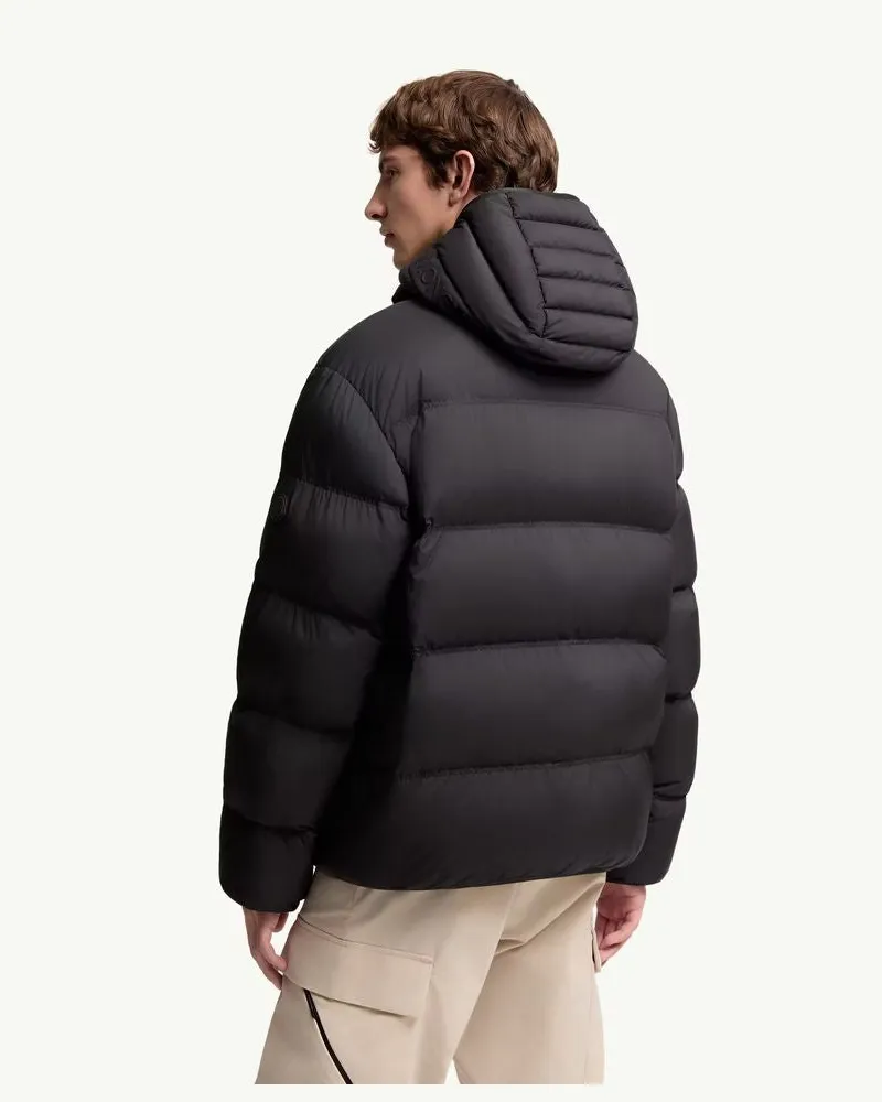 Moncler Quilted Down Down Jacket Noir