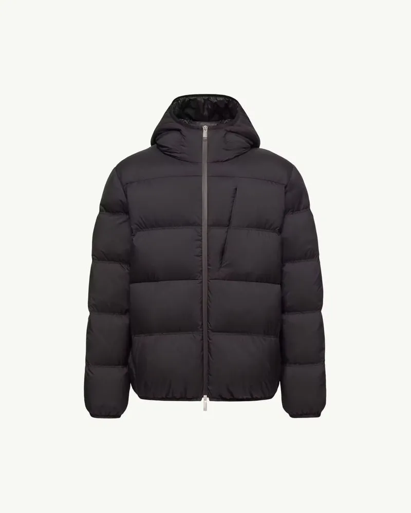 Moncler Quilted Down Down Jacket Noir