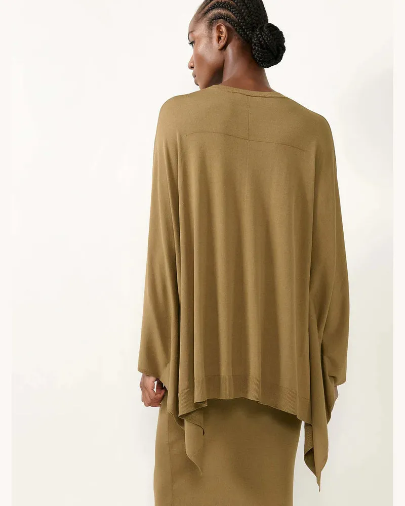 Barbara Bui Oversized Knit Sweater — Camel Camel
