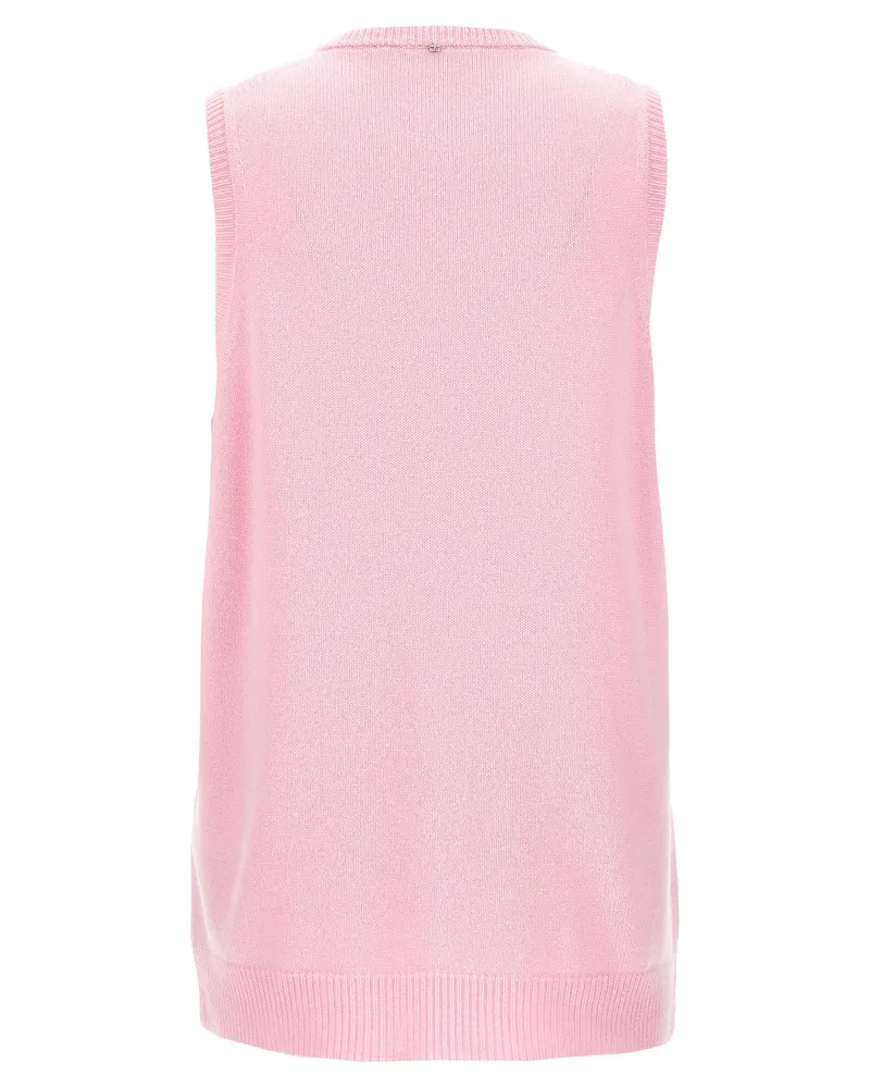 SPORTMAX Gimmy Vest — Pink Pink
