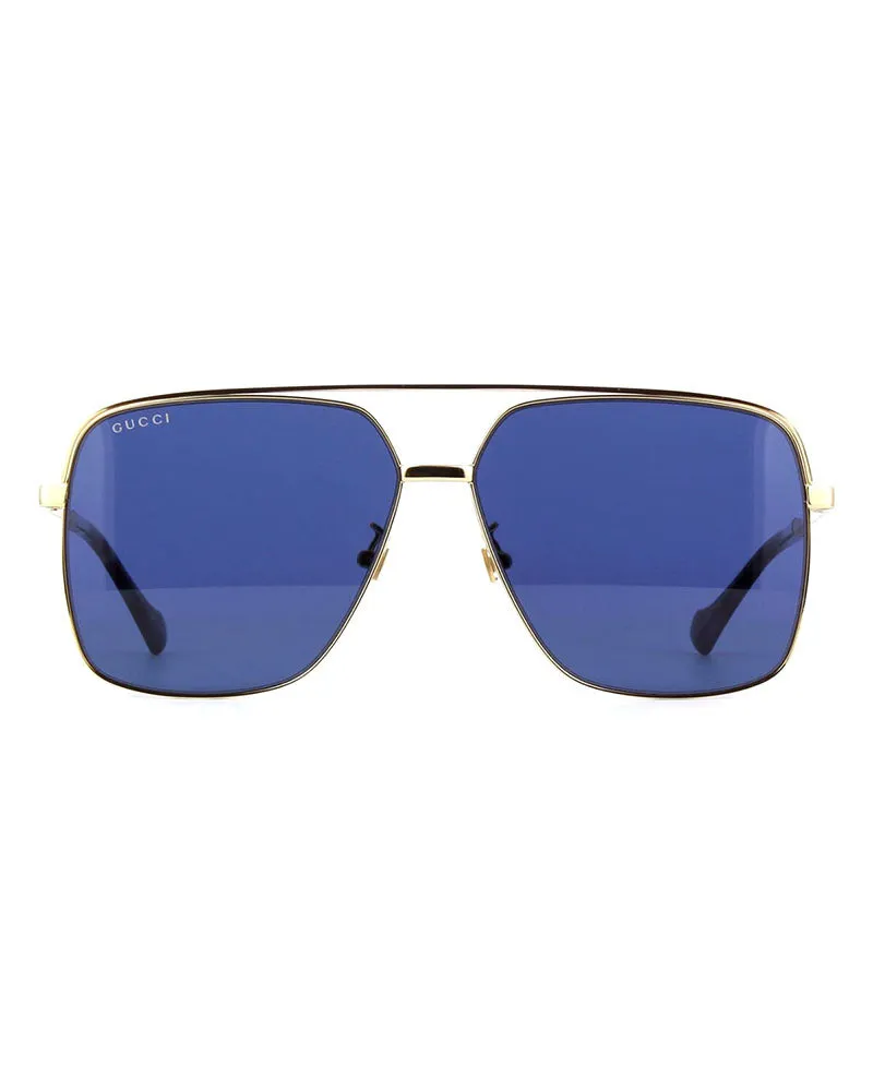 Gucci Men's , Frame And Lens Gold Sunglasses Gold