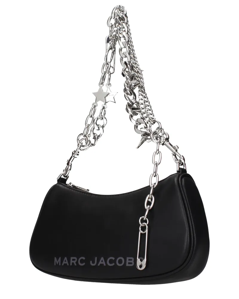 Marc Jacobs Women's Black Leather Shoulder Bag Black