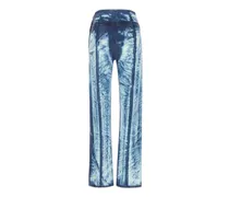 Acid-Wash Lyocell Jeans — Blue