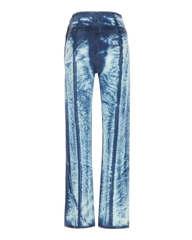 Diesel Women's Light Blue Lyocell D-Lysar Pant 01 Exterior: Jean Blue