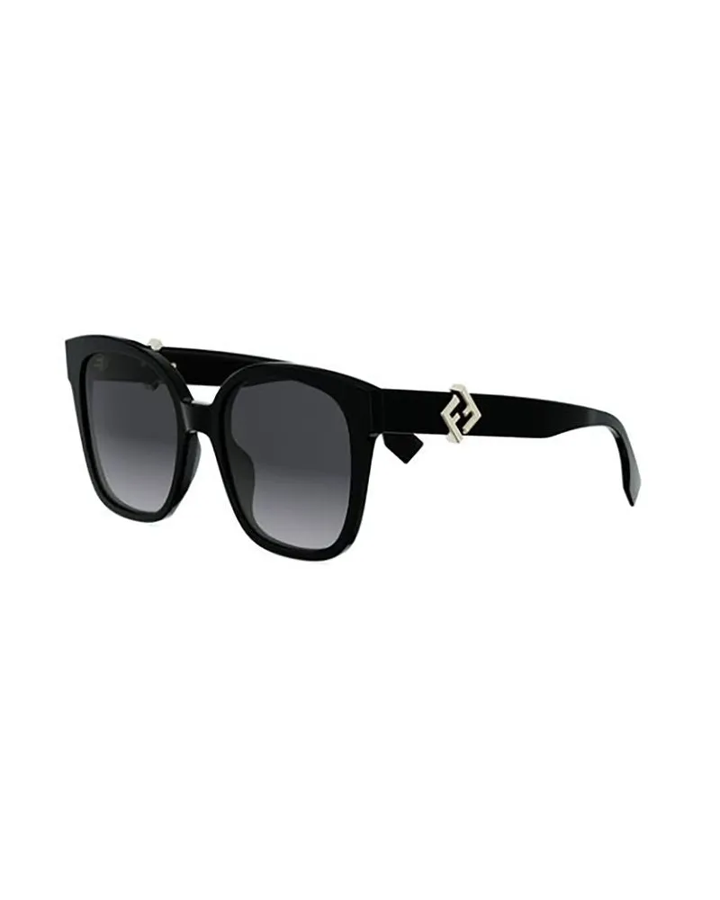 Fendi Women's Sunglasses Black Acetate Black