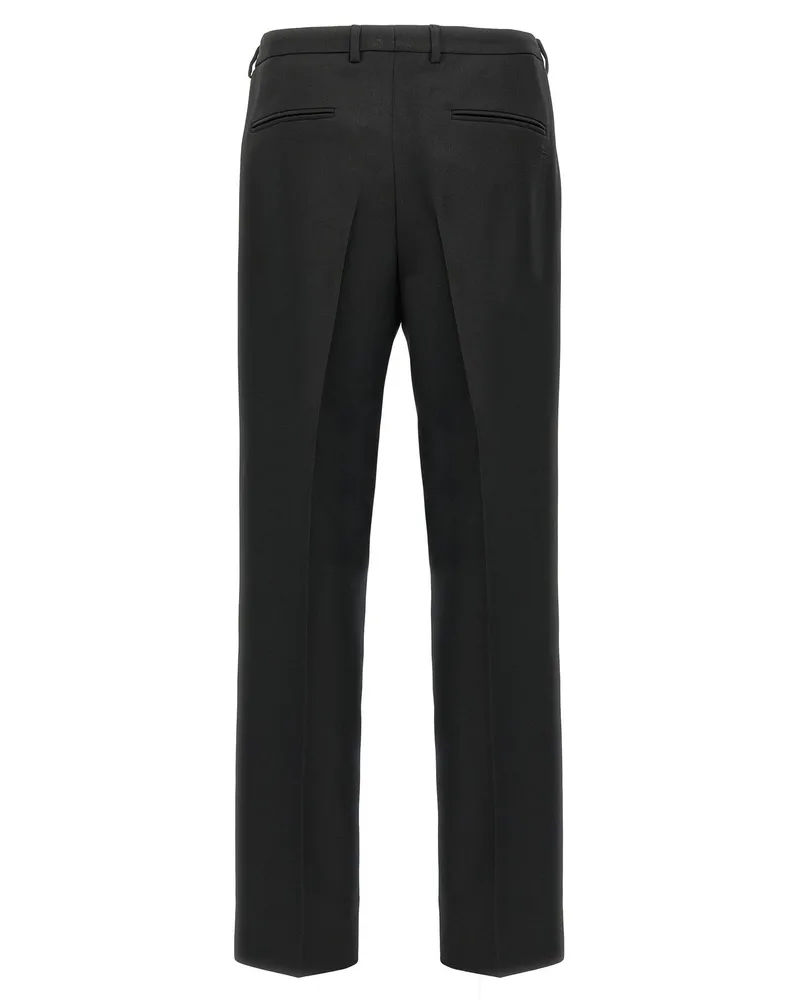 Gucci Twill Trousers — Black Black