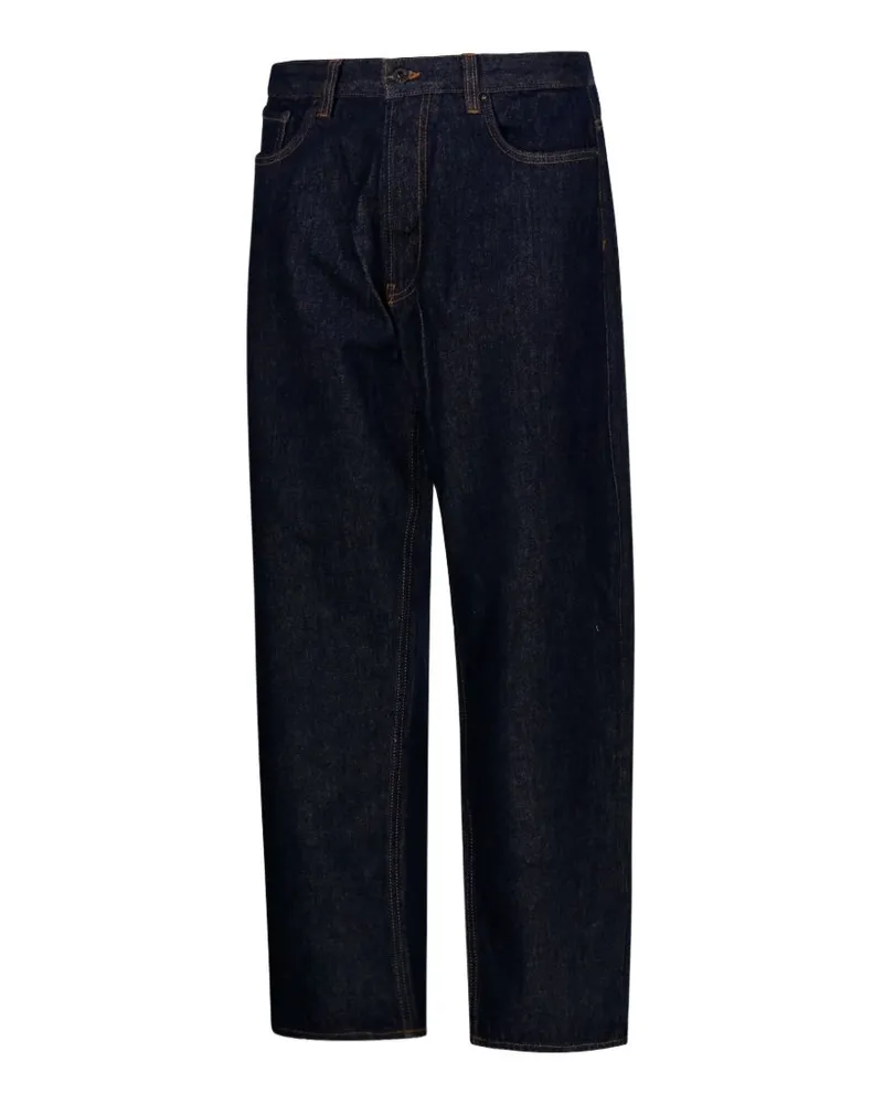 Emporio Armani Cotton Denim Jeans — Indigo Indigo