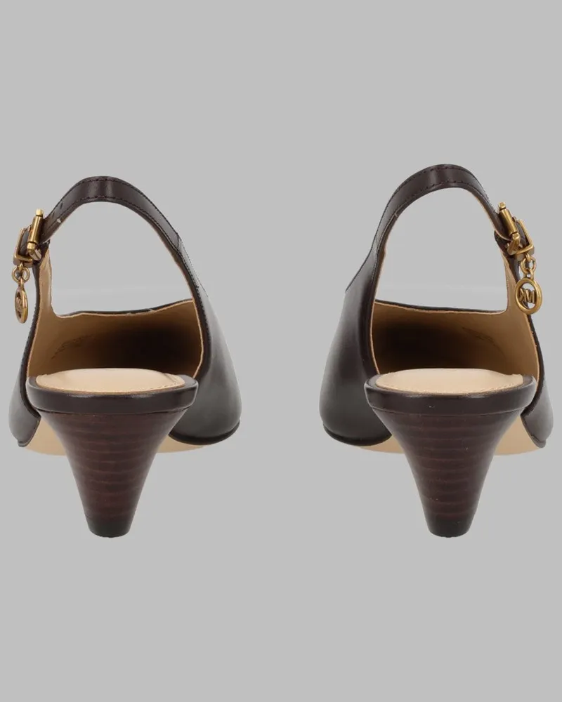 Michael Kors Slingback Pump — Brown Brown