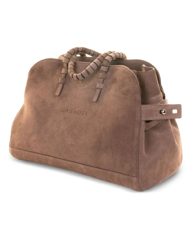 Casadei Park Avenue Shoulder Bag — Brown Brown