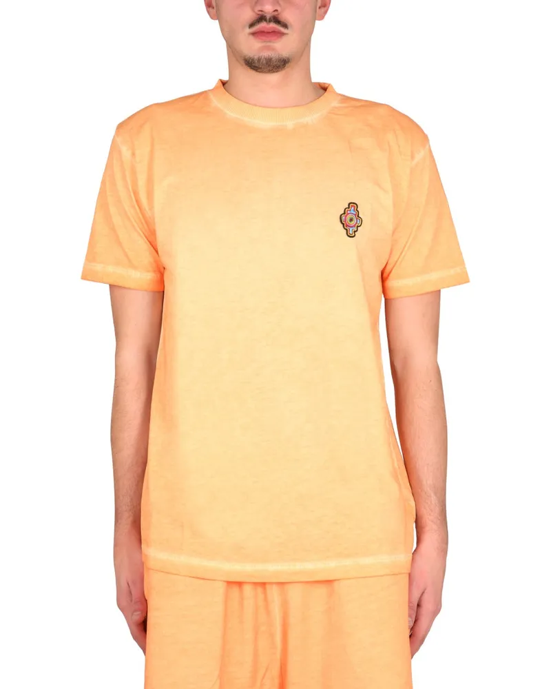 Marcelo Burlon | County of Milan Sunset Cross T-Shirt — Orange Orange