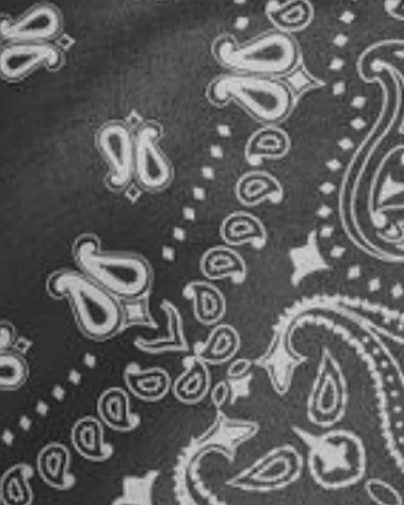 MC2 Saint Barth Women's Beach Towel Foutas Bandana Black Cotton Accessories Black