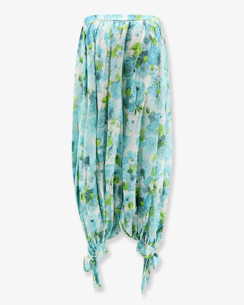 Chloé Women's Harem Trousers Multicolour Silk Multicolor