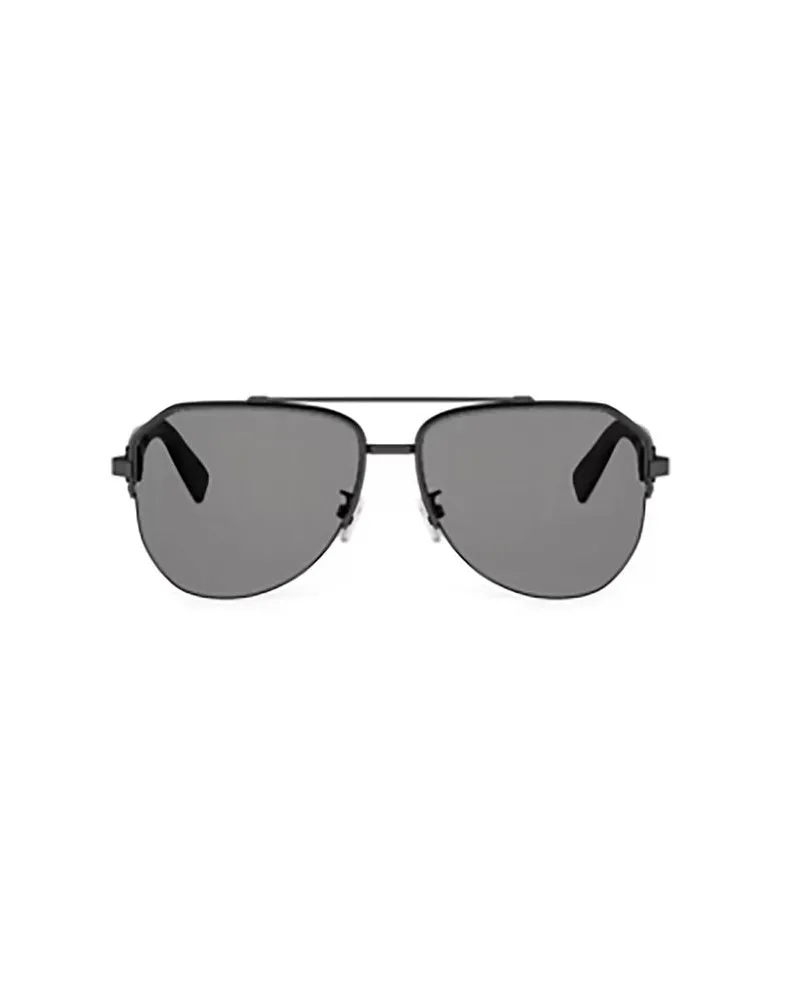 Bulgari Unisex Sunglasses Grey Metal Gray