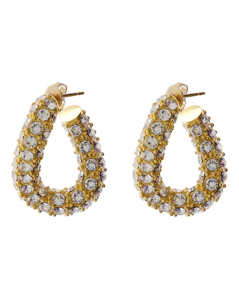 Isabel Marant Women's Hoop Earrings Metal Gold-Tone Jewelry-Watches Gold