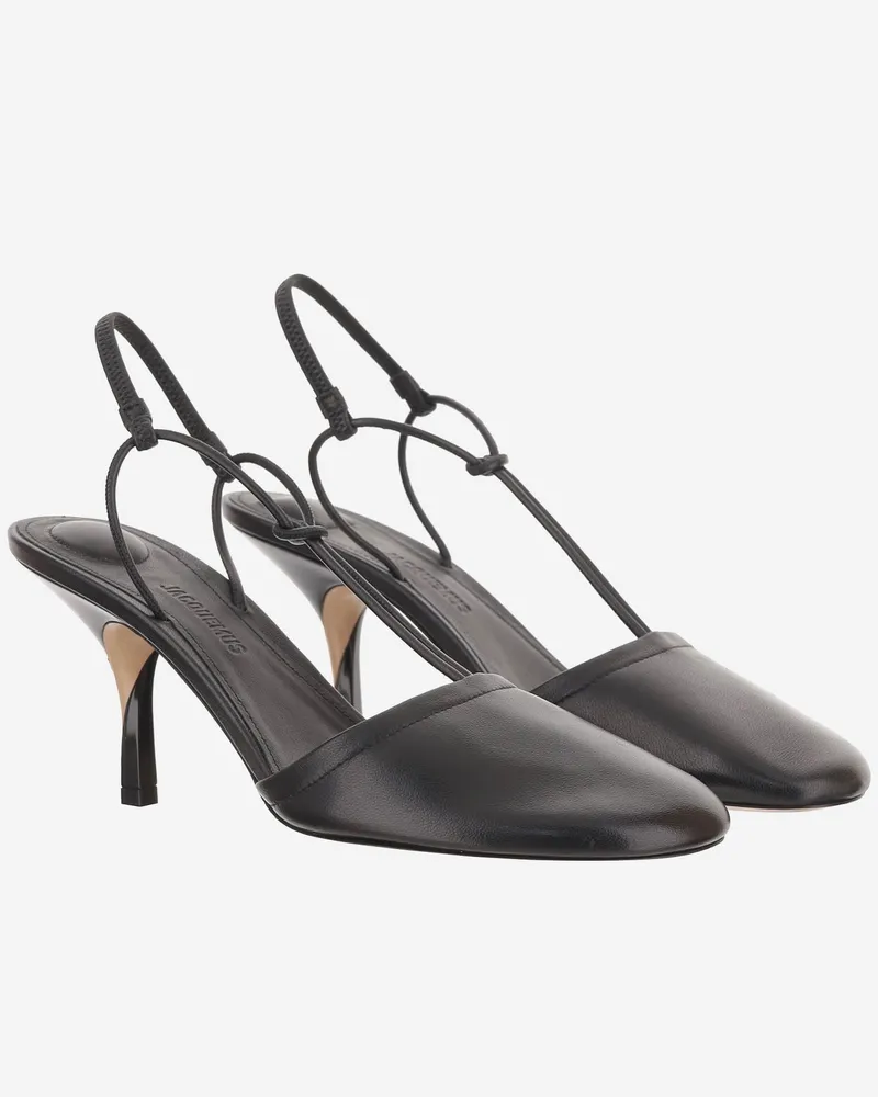 Jacquemus Women's Sandals Pina Black Black