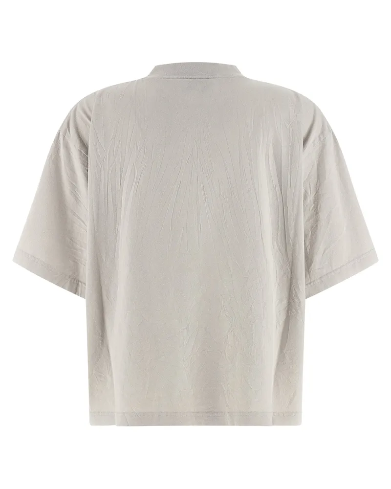 Balenciaga Women White Cotton T-Shirt White