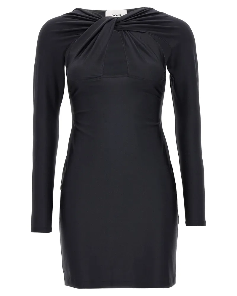 COPERNI Twisted Cut-Out Bodysuit — Black Black