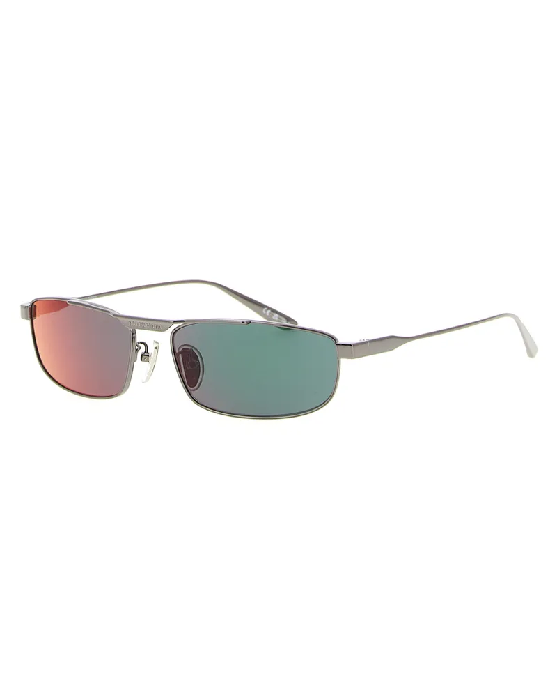 Balenciaga Women's Multicolor Stainless Steel Sunglasses Green