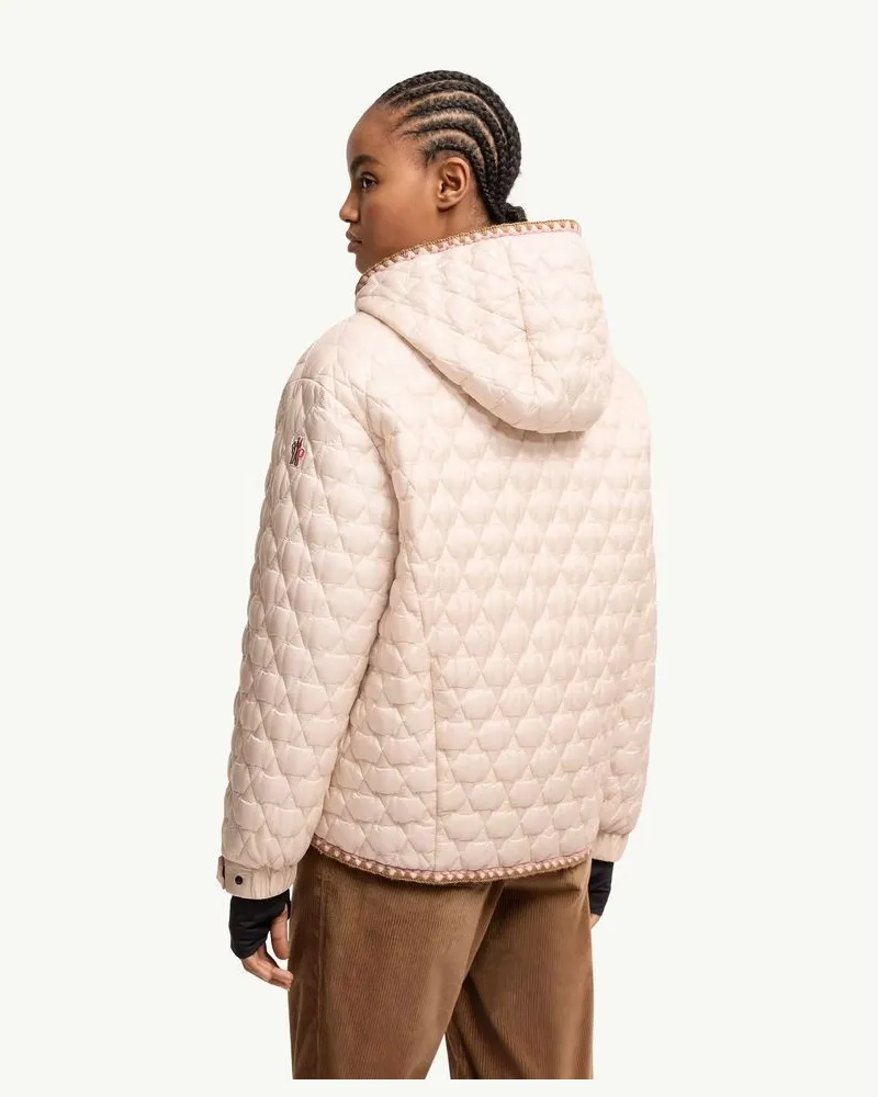 Moncler Quilted Down Jacket — Pink Pink