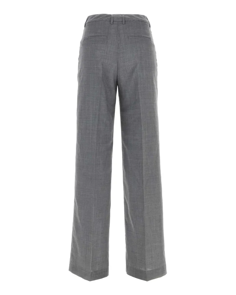 PT TORINO Women's Lola Trousers Gray Virgin Wool Gray