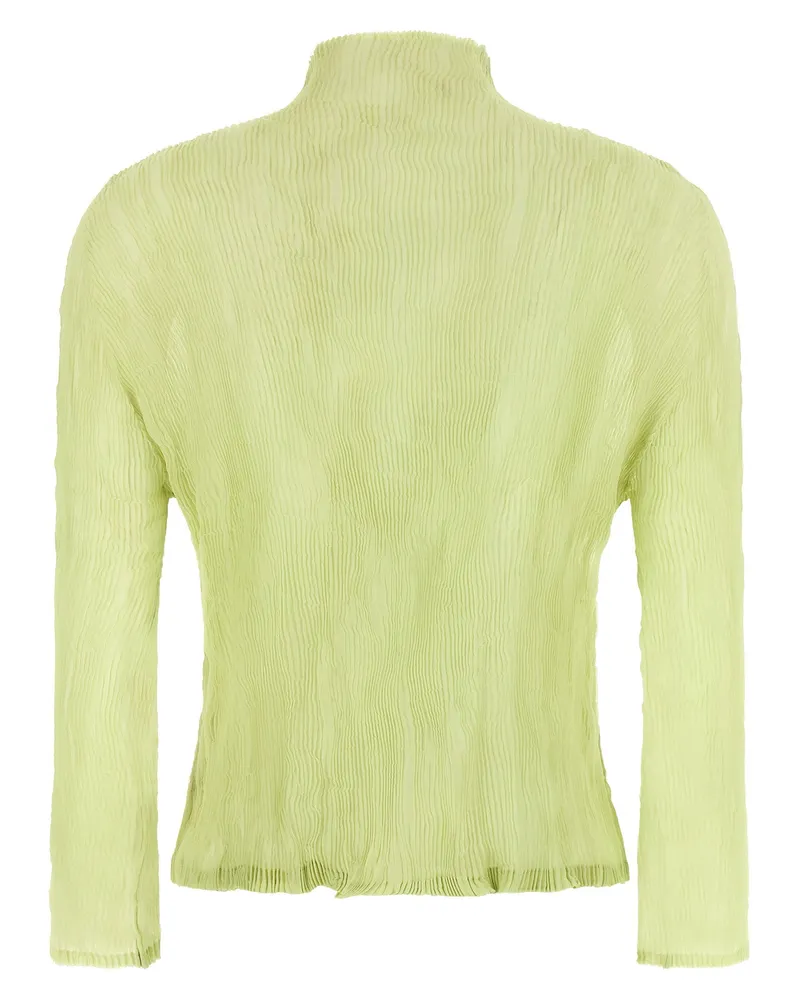 Issey Miyake Cardigan — Pale Yellow Pale