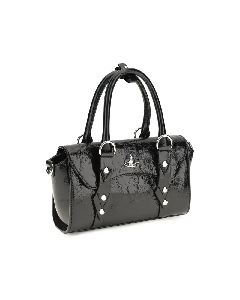 Vivienne Westwood Bettina Shoulder Bag — Black Black