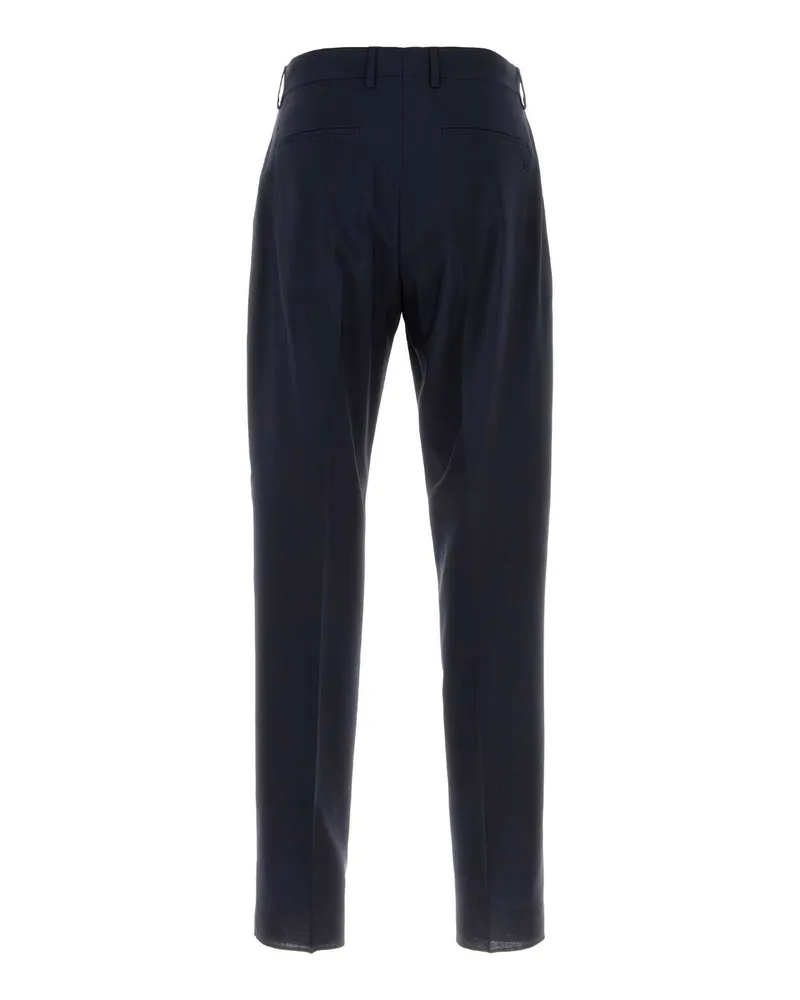 Fendi Fb1108ayu7 F0qg0 Dark Blu Exterior: Virgin Wool Pantaloni Trousers Navy