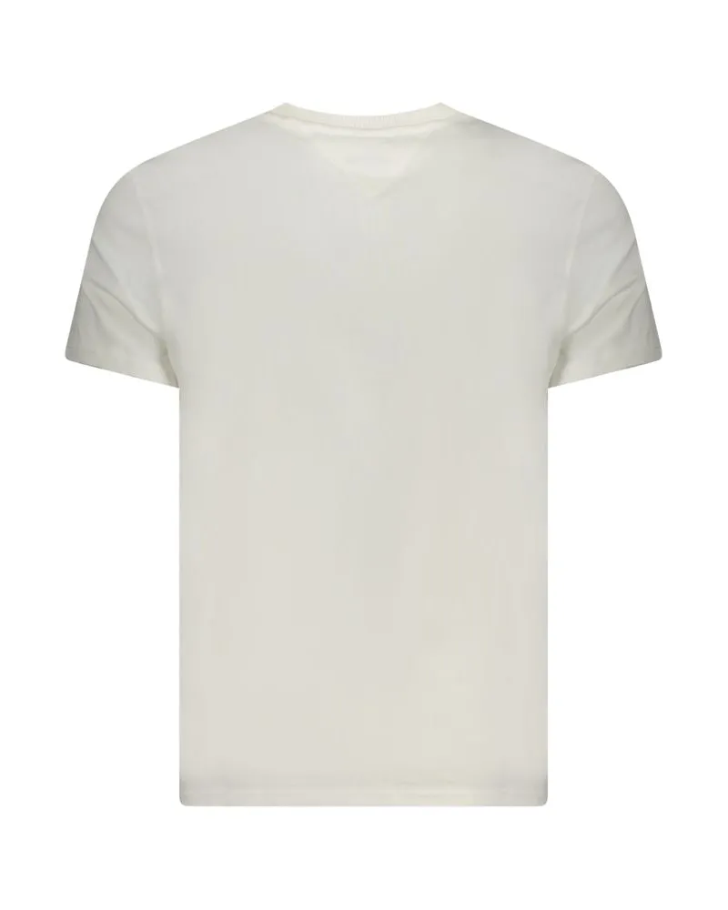 Tommy Hilfiger Logo-Print Cotton T-Shirt — White White