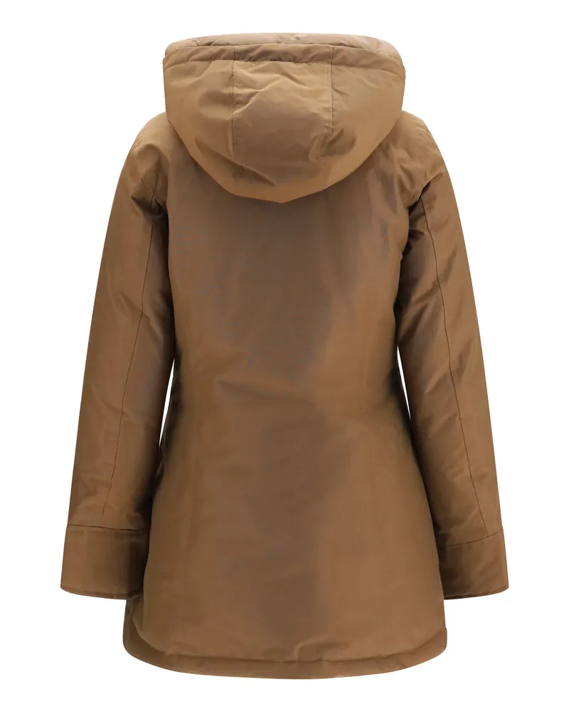 Woolrich Arctic Parka Down Jacket — Brown Brown