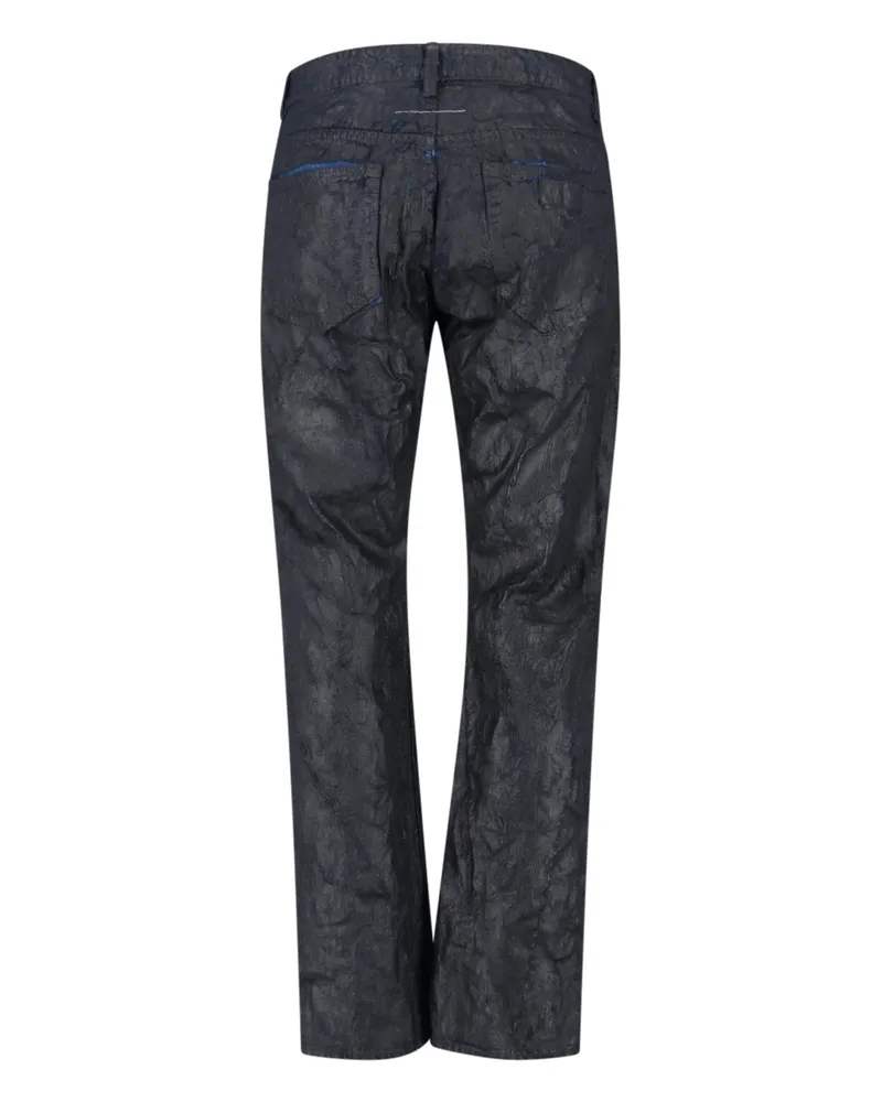 Maison Margiela Men's Jeans Black Cotton Black