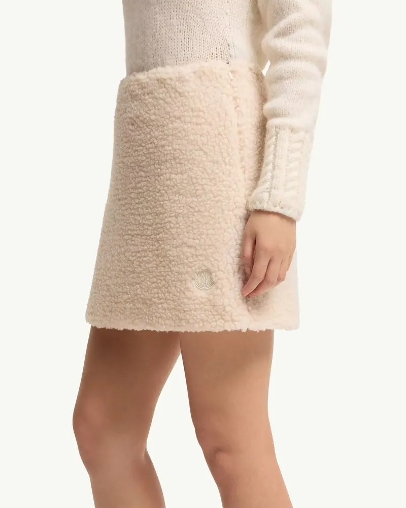 Moncler H26 Skirt — Ecru Ecru