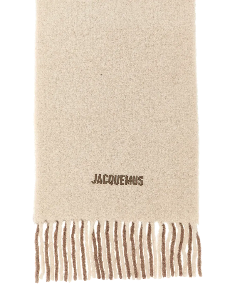 Jacquemus Scarf — Beige Beige