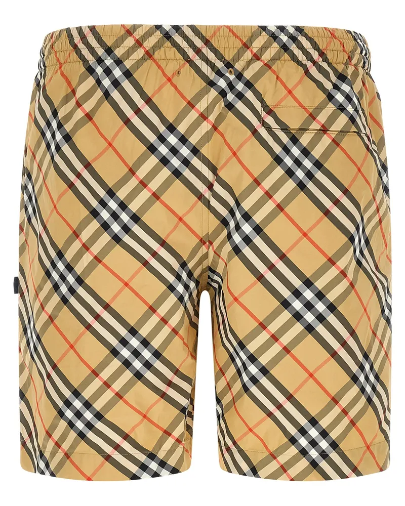 Burberry Swim Shorts — Beige Beige