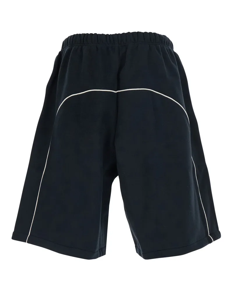Fear of God Men's Bermuda Shorts Active Trace Relaxed Black Cotton Black