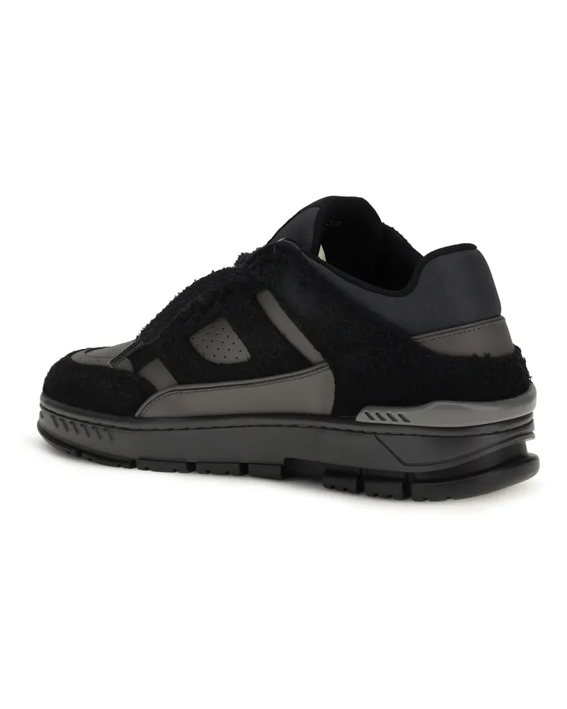 Axel Arigato Men's Sneakers Area Lo Fluffy Black-Off Black Trainers Black/off Black