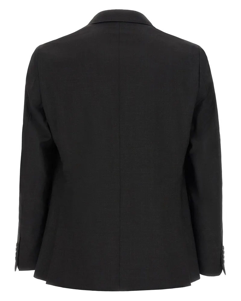 Pal Zileri Wool Two-Piece Pant Suit — Anthracite Anthracite