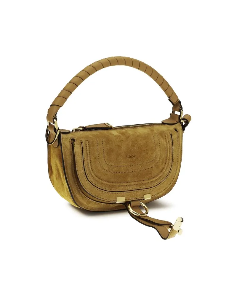 Chloé Women's Brown Calf Leather Bos Taurus Shoulder Bag Brown
