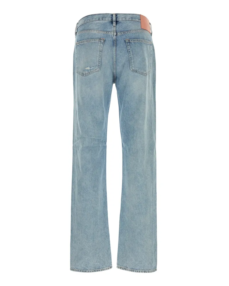Acne Studios Men's 1996m Light Crow Lightblue Shell: Organic Cotton Jean Blue