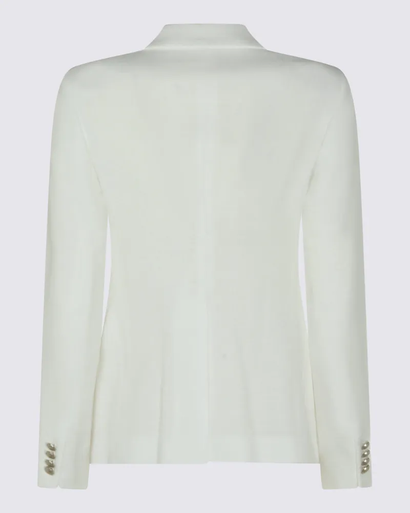 Tagliatore Women's Jackets Bianco Vi Pa Lyocell White